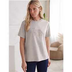 Футболка из премиального хлопка с авторским принтом