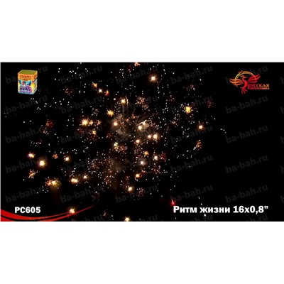Фейерверк РС6310 Ритм жизни (0,8" х 16)