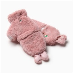 Варежки - митенки женские MINAKU «Зайка», размер 24 см, розовые