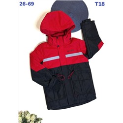 Куртка T19 красный