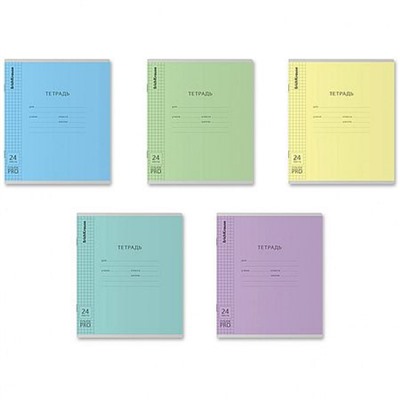 Тетрадь  24л клетка с пластиковой обложкой 64628 Классика CoverPrо glossy 64628 ErichKrause