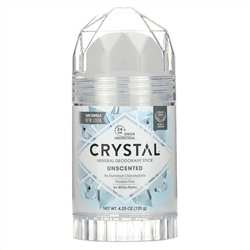 Crystal Body Deodorant, минеральный дезодорант-карандаш, без запаха, 120 г (4,25 унции)
