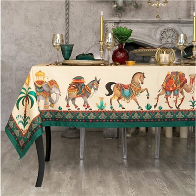 Скатерть «Этель. Нью-Дели», 110×145±3 см,100 % хлопок, саржа 190 г/м²