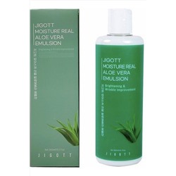 Jigott Увлажняющая эмульсия с экстрактом алоэ / Moisture Real Aloe Vera Emulsion, 300 мл KRISTALLER, 1109247