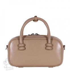 Сумка женская кожаная 9321BD apricot Baidou