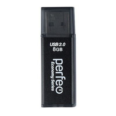 USB-флеш-накопитель PERFEO  8GB E03 Black economy series PF-E03B008ES Perfeo