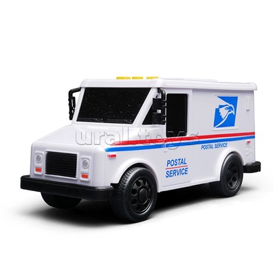 Машина "Почта" 1:32 (свет, звук) в коробке