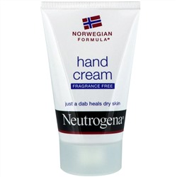 Neutrogena, крем для рук, без запаха, 56 г (2 унции)