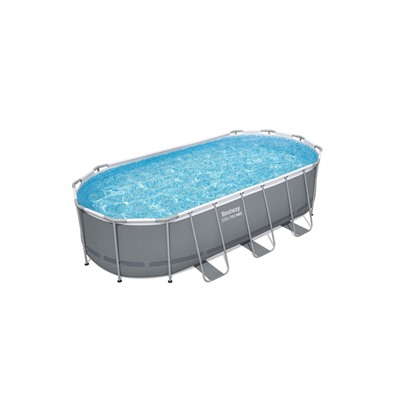 Бассейн каркасный Bestway Power Steel, 549×274×122 см, фильтр-насос, тент, лестница, 56710