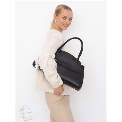 Сумка женская кожаная 3380-2QP d.coffee Polina&Eiterou  в Новосибирске