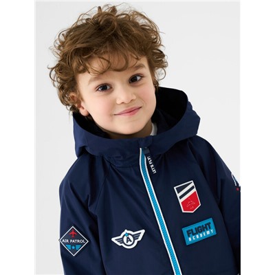 Куртка текстильная с полиуретановым покрытием для мальчиков (ветровка)