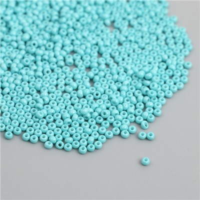 Бисер стекло 12/0 «Аквамарин», ровный №703, 450 г