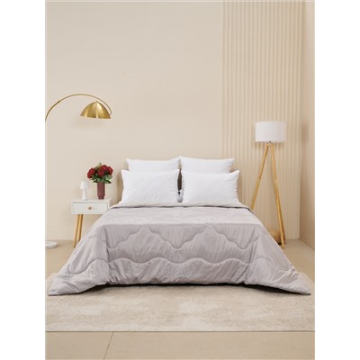 Одеяло Сатин-Жаккард - Серебро