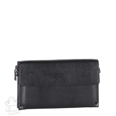 Клатч мужской кожаный 3410-2H black Heanbag