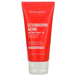 Neutrogena, средство для лечения стойких акне, для утреннего применения, 56 г (2 унции)