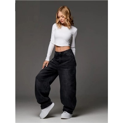 Джинсы багги