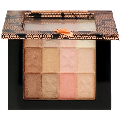 Physicians Formula, Переливающиеся полоски, "Все включено", палетка теплых телесных оттенков, 0.26 унции (7.5 г)