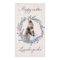 Полотенце Этель «Лавандовый сад» 40×73 см, 100% хлопок, саржа 190 г/м²