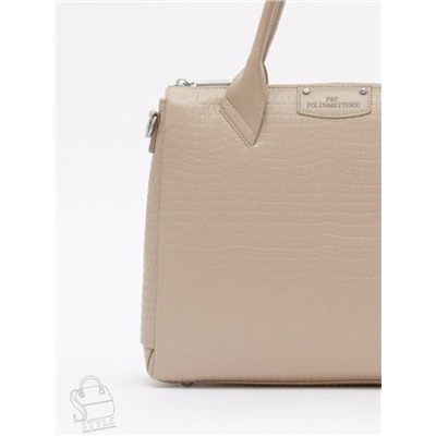 Сумка женская кожаная 1243-2Y apricot Polina&Eiterou  в Новосибирске