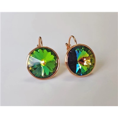 Серьги с кристаллами Swarovski
