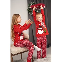 Детская новогодняя пижама Happyfox