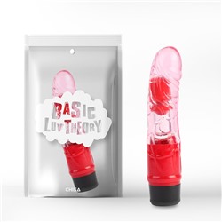 Розовый вибратор-реалистик 7 Inch Realistic Vibe - 18 см.