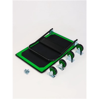 Тележка платформенная складная, для перевозки грузов, нагрузка до 300 кг, сталь, Greengo