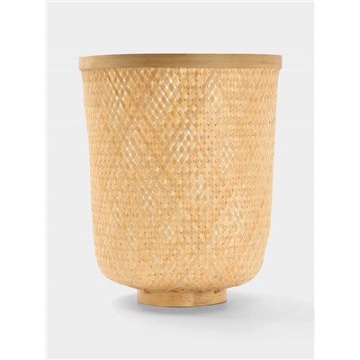 Корзина плетёная из бамбука, 35×35×43 см