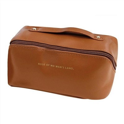 Kristaller Косметичка женская Charm suitcase, терракотовый 25063