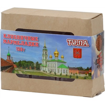 Dolche Vita. Мармелад Тула Клубничный 150 гр. карт.упаковка