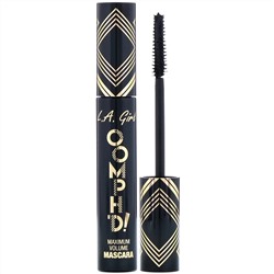 L.A. Girl, Тушь для ресниц Oomph'd Mascara, оттенок Super Black, 8 мл