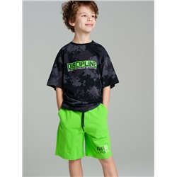 Комплект трикотажный для мальчиков: фуфайка (футболка), шорты