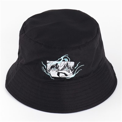 Панама «Аниме», чёрная, р-р 56
