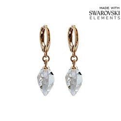 Серьги с кристаллами Swarovski
