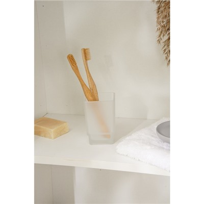 Стакан стеклянный матовый «Квадро»