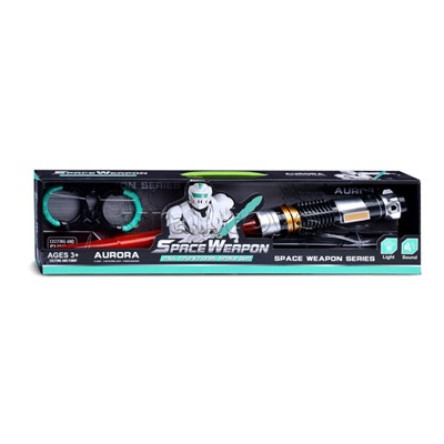 Набор оружия "Волшебный меч" (свет, звук) на батарейках, в коробке