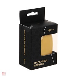 Расческа массажная, пластик, 8,5x6,5см, 4 цвета