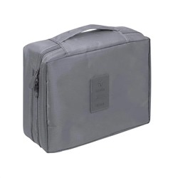 Kristaller Косметичка дорожная Travel rectangle, графит 25025