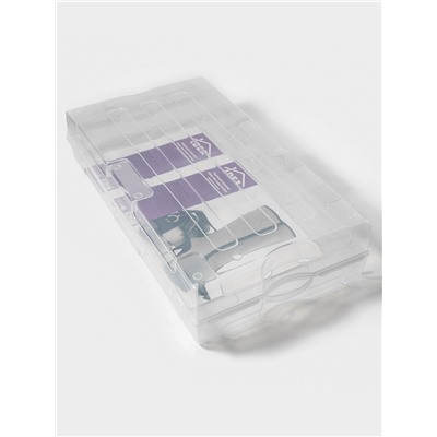 Короб для хранения обуви «Реноме», 61×34×13 см, прозрачный