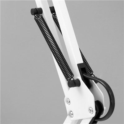 Настольная лампа RISALUX «Юнец», Е27, 40 Вт, белая, 14.5×14.5×62 см