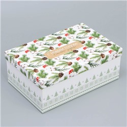Набор подарочных коробок 5 в 1 «С Новым годом», 22×14×8.5 ‒ 32.5×20×12.5 см