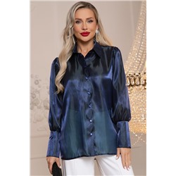Блуза Вернисаж (сапфир) Б14317-34М