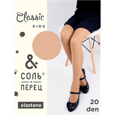 Колготки Соль&Перец Classic 20 den с шортиками