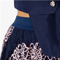 Костюм с юбкой приталенного силуэта, Шаг к тебе (2 в 1)