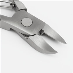 Кусачки педикюрные, 10.5 см, длина лезвия-15 мм, на блистере