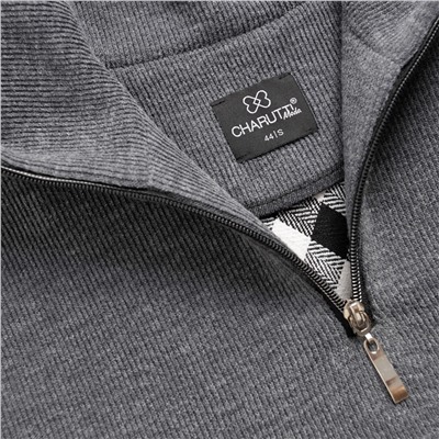 Свитшот с имитацией многослойности, Путешествие начинается (мокрый асфальт)