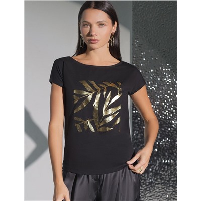 VILATTE Футболка D49.134