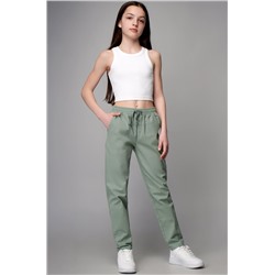 Льняные брюки для девочки Happyfox