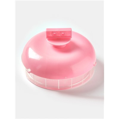 Колесо для грызунов тихое, 11 см, розовое