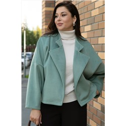 Пальто укороченное Хайт (фисташка) Б14339-7М